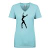 Next Level Ladies' Ideal V-Neck Tee Thumbnail