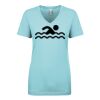 Next Level Ladies' Ideal V-Neck Tee Thumbnail