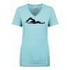 Next Level Ladies' Ideal V-Neck Tee Thumbnail