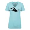 Next Level Ladies' Ideal V-Neck Tee Thumbnail