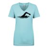 Next Level Ladies' Ideal V-Neck Tee Thumbnail