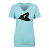 Next Level Ladies' Ideal V-Neck Tee Thumbnail