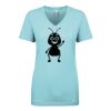 Next Level Ladies' Ideal V-Neck Tee Thumbnail