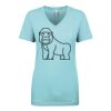 Next Level Ladies' Ideal V-Neck Tee Thumbnail