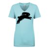 Next Level Ladies' Ideal V-Neck Tee Thumbnail