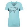 Next Level Ladies' Ideal V-Neck Tee Thumbnail