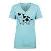 Next Level Ladies' Ideal V-Neck Tee Thumbnail