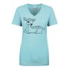 Next Level Ladies' Ideal V-Neck Tee Thumbnail