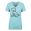 Next Level Ladies' Ideal V-Neck Tee Thumbnail