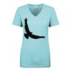 Next Level Ladies' Ideal V-Neck Tee Thumbnail