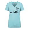 Next Level Ladies' Ideal V-Neck Tee Thumbnail