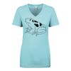 Next Level Ladies' Ideal V-Neck Tee Thumbnail