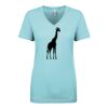 Next Level Ladies' Ideal V-Neck Tee Thumbnail