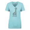 Next Level Ladies' Ideal V-Neck Tee Thumbnail