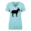 Next Level Ladies' Ideal V-Neck Tee Thumbnail