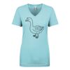 Next Level Ladies' Ideal V-Neck Tee Thumbnail