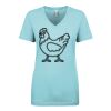 Next Level Ladies' Ideal V-Neck Tee Thumbnail