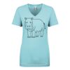 Next Level Ladies' Ideal V-Neck Tee Thumbnail
