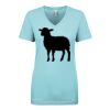 Next Level Ladies' Ideal V-Neck Tee Thumbnail