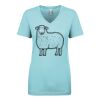 Next Level Ladies' Ideal V-Neck Tee Thumbnail