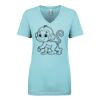 Next Level Ladies' Ideal V-Neck Tee Thumbnail