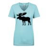 Next Level Ladies' Ideal V-Neck Tee Thumbnail