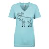 Next Level Ladies' Ideal V-Neck Tee Thumbnail