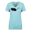 Next Level Ladies' Ideal V-Neck Tee Thumbnail