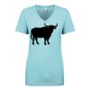 Next Level Ladies' Ideal V-Neck Tee Thumbnail