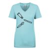 Next Level Ladies' Ideal V-Neck Tee Thumbnail