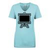 Next Level Ladies' Ideal V-Neck Tee Thumbnail