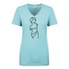 Next Level Ladies' Ideal V-Neck Tee Thumbnail