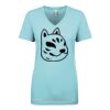 Next Level Ladies' Ideal V-Neck Tee Thumbnail