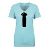 Next Level Ladies' Ideal V-Neck Tee Thumbnail