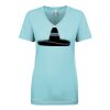 Next Level Ladies' Ideal V-Neck Tee Thumbnail