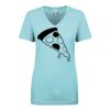 Next Level Ladies' Ideal V-Neck Tee Thumbnail