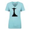 Next Level Ladies' Ideal V-Neck Tee Thumbnail