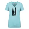 Next Level Ladies' Ideal V-Neck Tee Thumbnail
