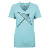 Next Level Ladies' Ideal V-Neck Tee Thumbnail