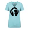Next Level Ladies' Ideal V-Neck Tee Thumbnail