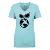 Next Level Ladies' Ideal V-Neck Tee Thumbnail