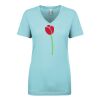 Next Level Ladies' Ideal V-Neck Tee Thumbnail