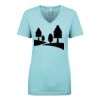 Next Level Ladies' Ideal V-Neck Tee Thumbnail