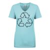 Next Level Ladies' Ideal V-Neck Tee Thumbnail