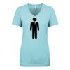 Next Level Ladies' Ideal V-Neck Tee Thumbnail