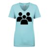 Next Level Ladies' Ideal V-Neck Tee Thumbnail