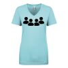 Next Level Ladies' Ideal V-Neck Tee Thumbnail