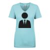 Next Level Ladies' Ideal V-Neck Tee Thumbnail