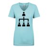 Next Level Ladies' Ideal V-Neck Tee Thumbnail