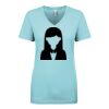Next Level Ladies' Ideal V-Neck Tee Thumbnail